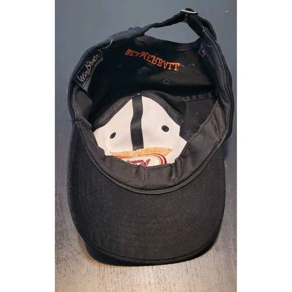 Vintage Virginia Tech Hokies Beamerball Strapback Hat VT Football Frank Beamer - Picture 4 of 5